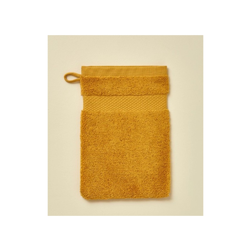 Gant de toilette - Miel - 15x21 cm