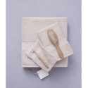Drap de bain - Beige graine - 100x150 cm