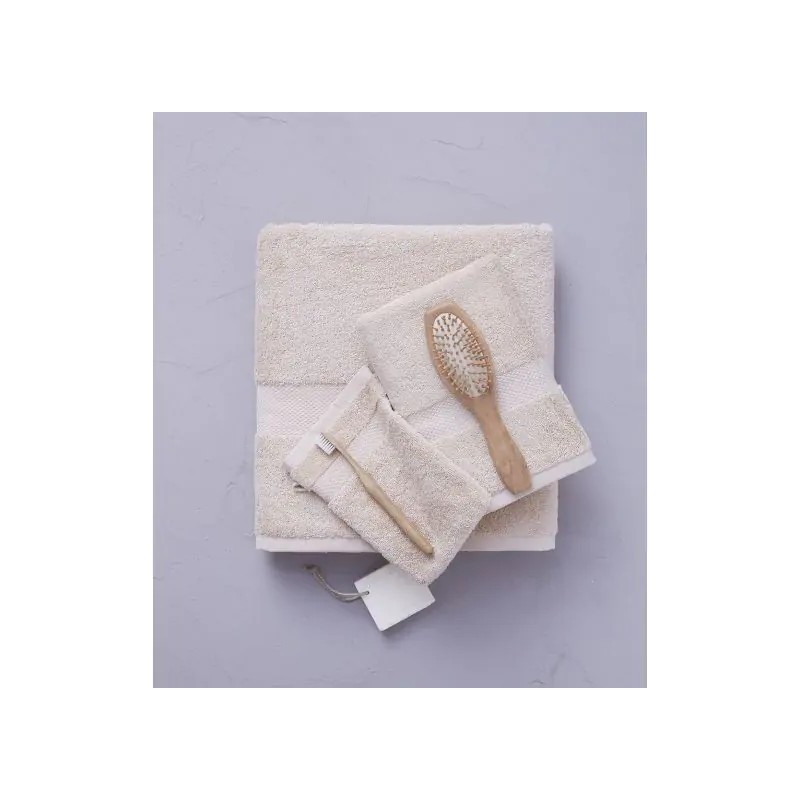 Drap de bain - Beige graine - 100x150 cm
