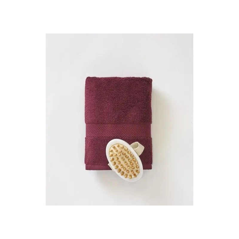 Serviette - Prune - 50x100 cm