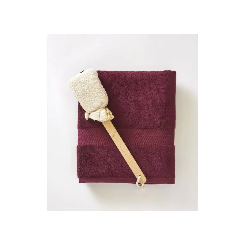 Drap de bain - Prune - 100x150 cm