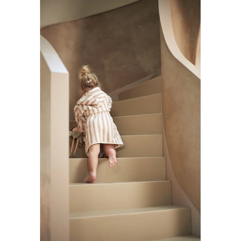 Peignoir enfant « Eponge » stripe | Au Tombeau des Jaloux