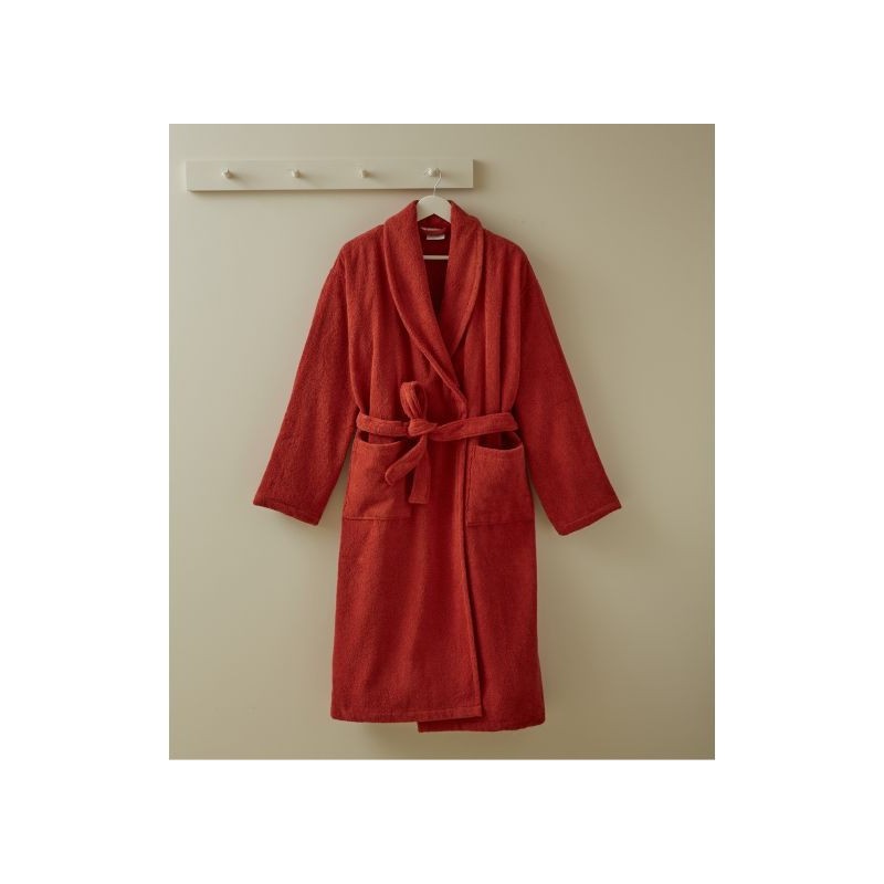 Peignoir mixte - Terre cuite