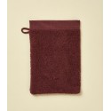 Gant de toilette - Aubergine - 15x21 cm