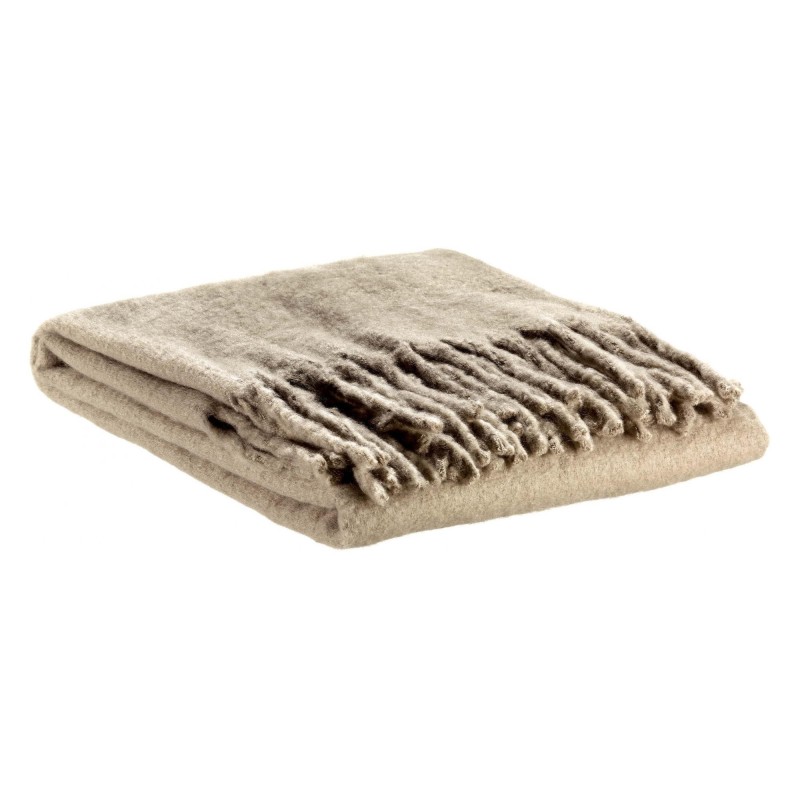 Plaid recyclé - Isabel uni Nuage