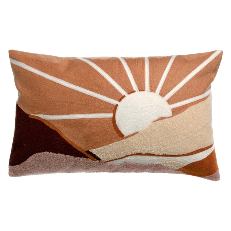 Coussin brodé - Elie Cuivre