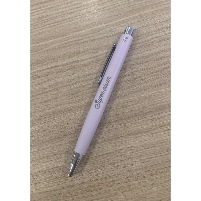 Stylo métal - Violet - Super atsem