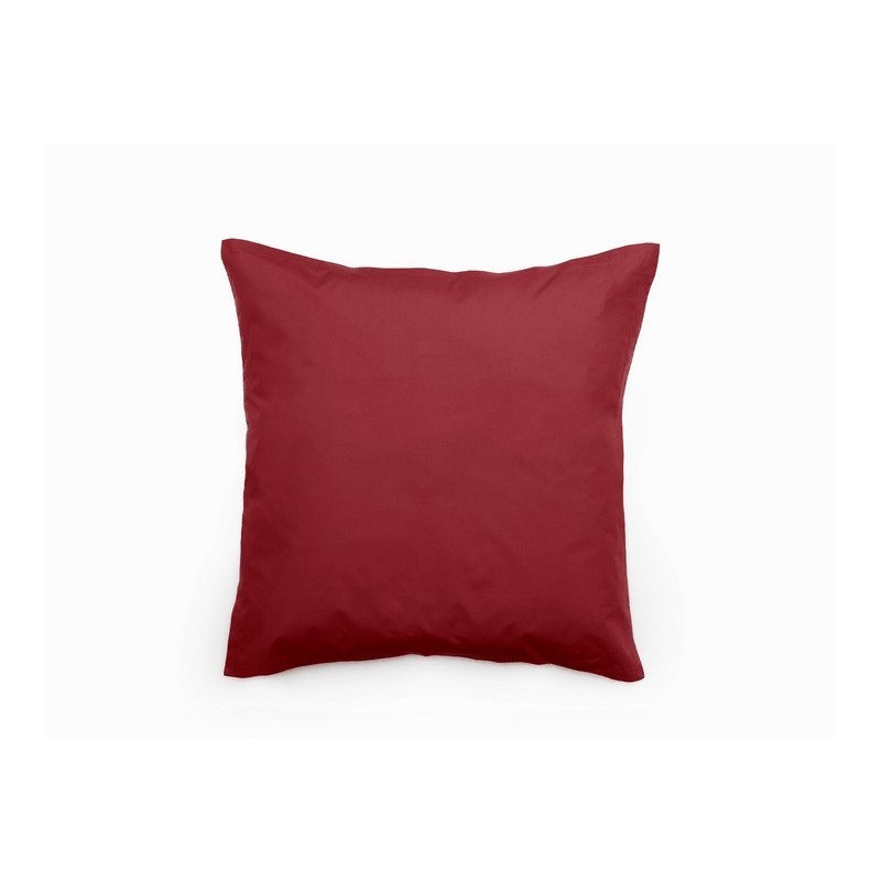 Taie d'oreiller - Carmin