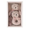 Coffret doudou-hochet « Ours »  |  Au Tombeau des Jaloux