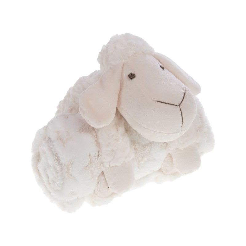 Ensemble doudou-plaid « Mouton »  |  Au Tombeau des Jaloux