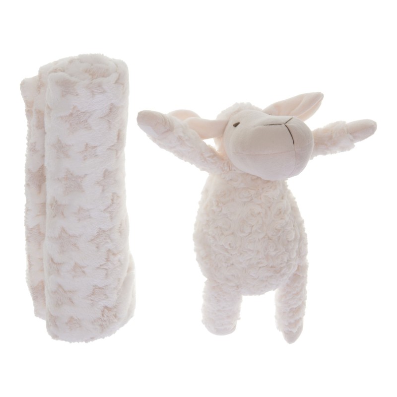 Ensemble doudou-plaid « Mouton »  |  Au Tombeau des Jaloux