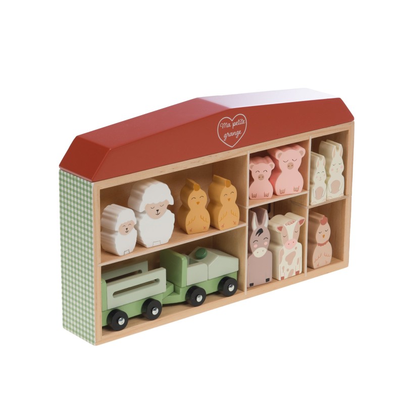 Jeu éducatif « Ma petite grange » à la ferme  |  Au Tombeau des Jaloux