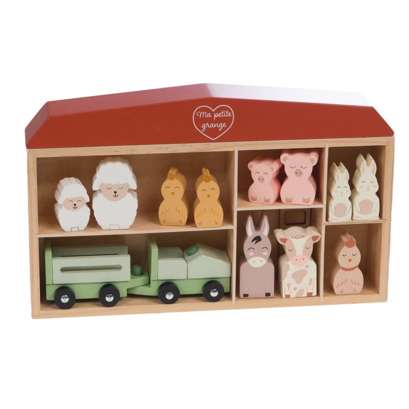 Jeu éducatif « Ma petite grange » à la ferme  |  Au Tombeau des Jaloux