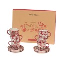 Coffret 6 tasses  « Adèle » | Au Tombeau des Jaloux