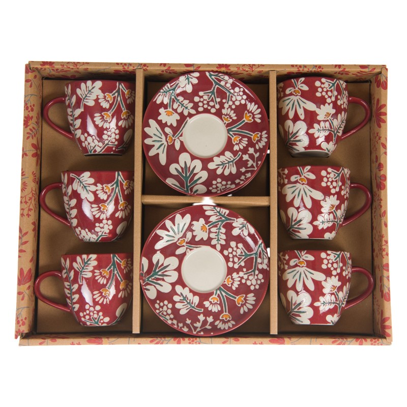 Coffret 6 tasses  « Adèle » | Au Tombeau des Jaloux