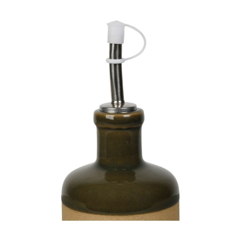 Huilier et vinaigrier « Jade » en grès | Au Tombeau des Jaloux