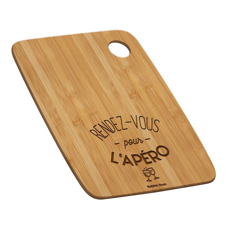 Planche à découper " Rendez-vous pour l'apéro " | Au Tombeau des Jaloux