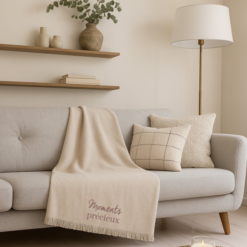 Plaid « Moments précieux »  |  Au Tombeau des Jaloux