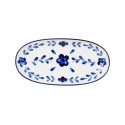 Plat ovale « Bellagio indigo » | Au Tombeau des Jaloux