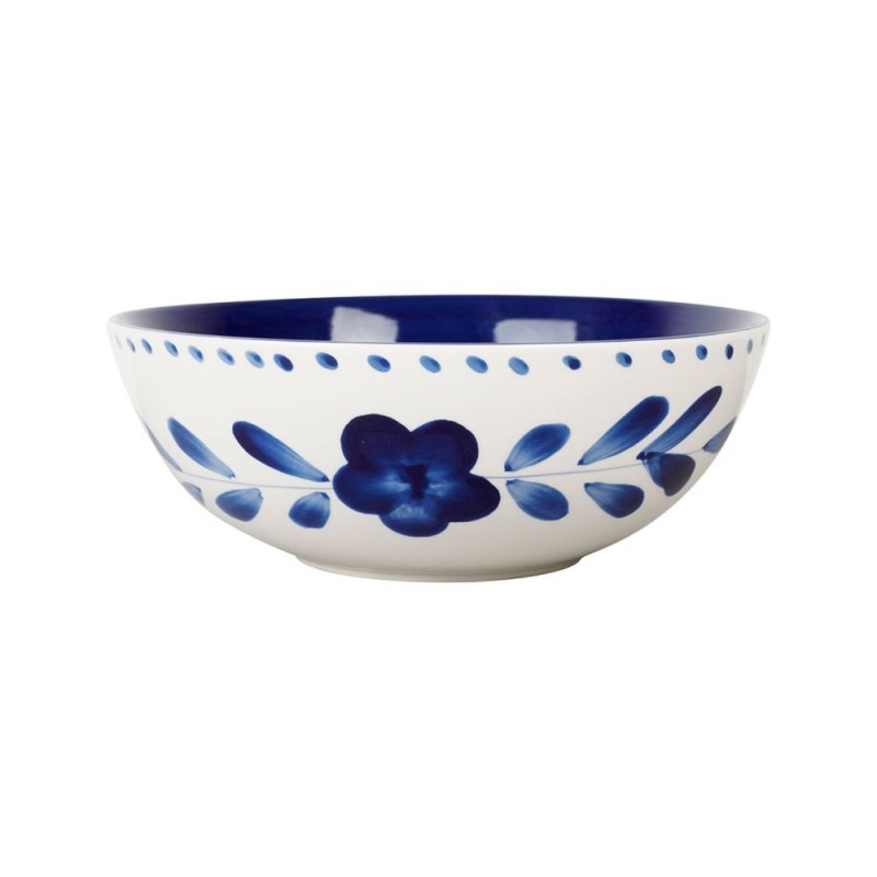 Saladier « Bellagio indigo » | Au Tombeau des Jaloux