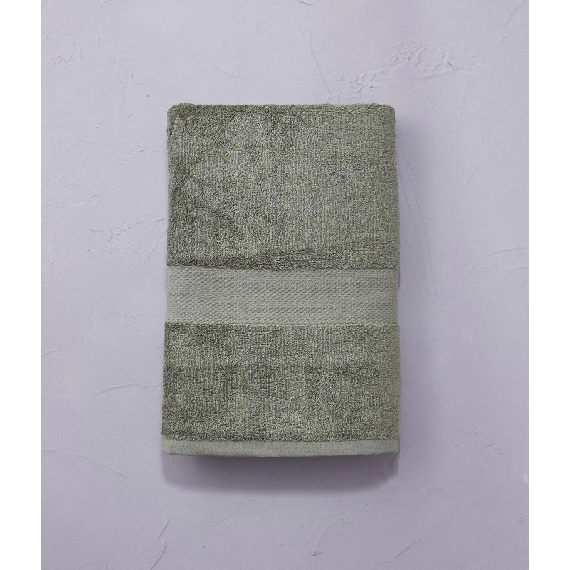 Drap de douche - Vert vétiver - 70x140cm