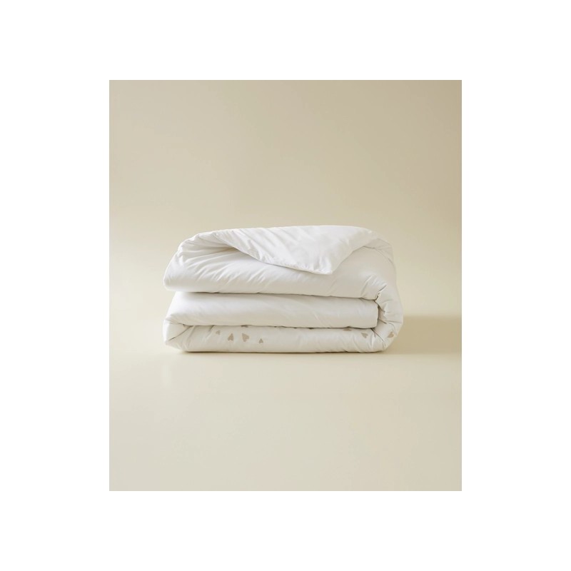 Housse de couette brodée - Jolis cœurs