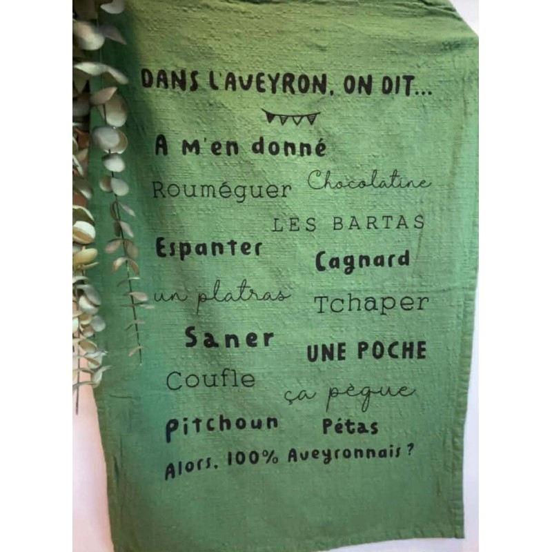 Torchon « Aveyron » | Au Tombeau des Jaloux