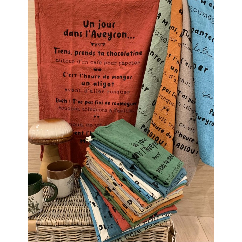 Torchon « Aveyron » | Au Tombeau des Jaloux
