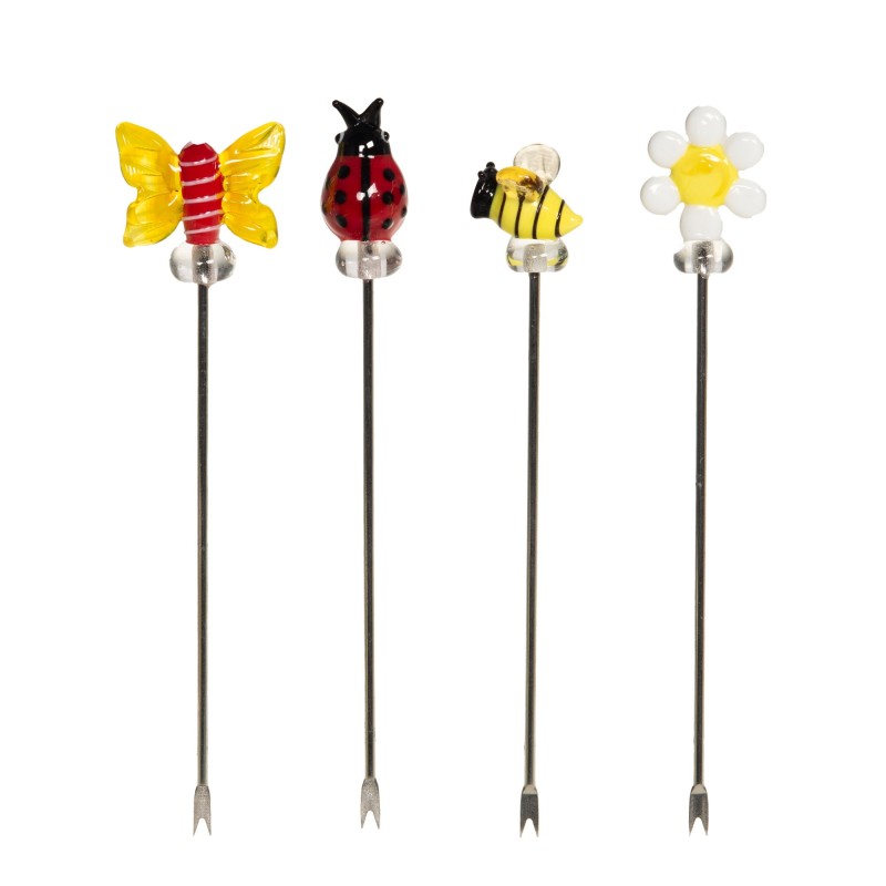 Coffret 4 piques « Garden » | Au Tombeau des Jaloux