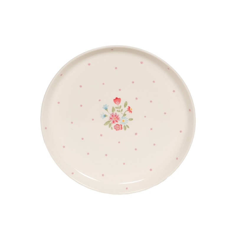 6 Assiettes plates " Juliette" | Au Tombeau des Jaloux