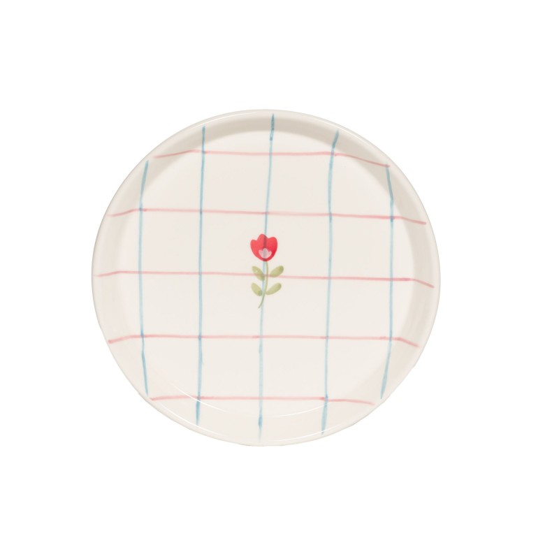 6 Assiettes à ddessert " Juliette" | Au Tombeau des Jaloux