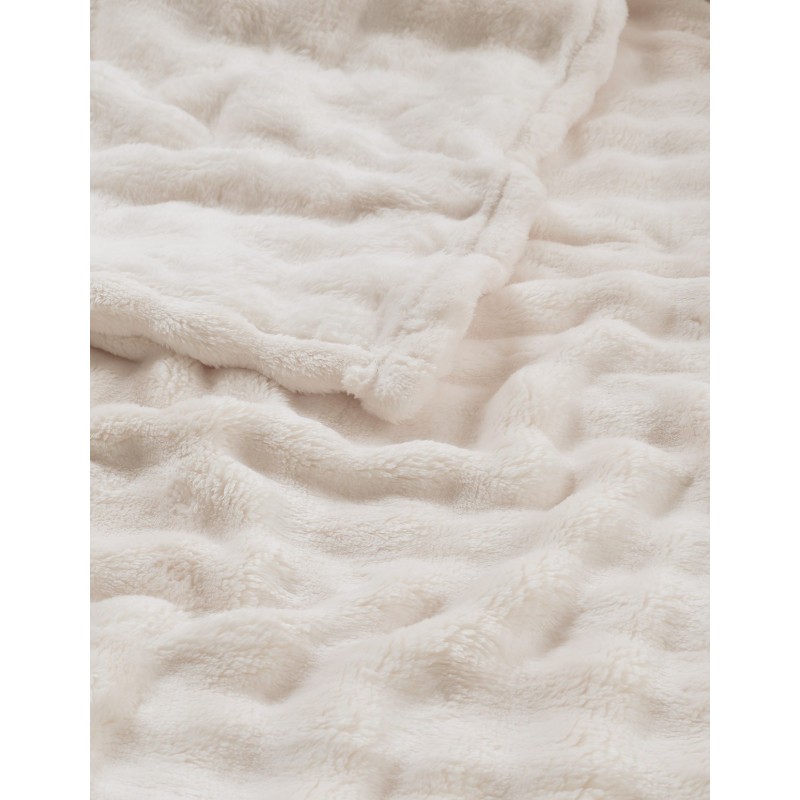 Plaid « Silbury Hill »  ecru |  Au Tombeau des Jaloux