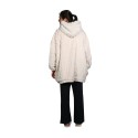 Poncho « Warm Wool »  ecru |  Au Tombeau des Jaloux