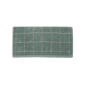 Serviette Jacquard ARCADIA CHECK – Lichen /Au tombeau des jaloux