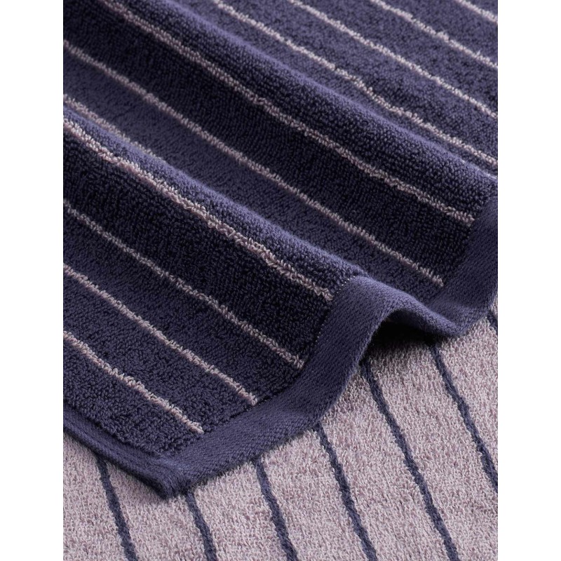 Drap de douche Jacquard ARCADIA LINEA – Indigo /Au tombeau des jaloux