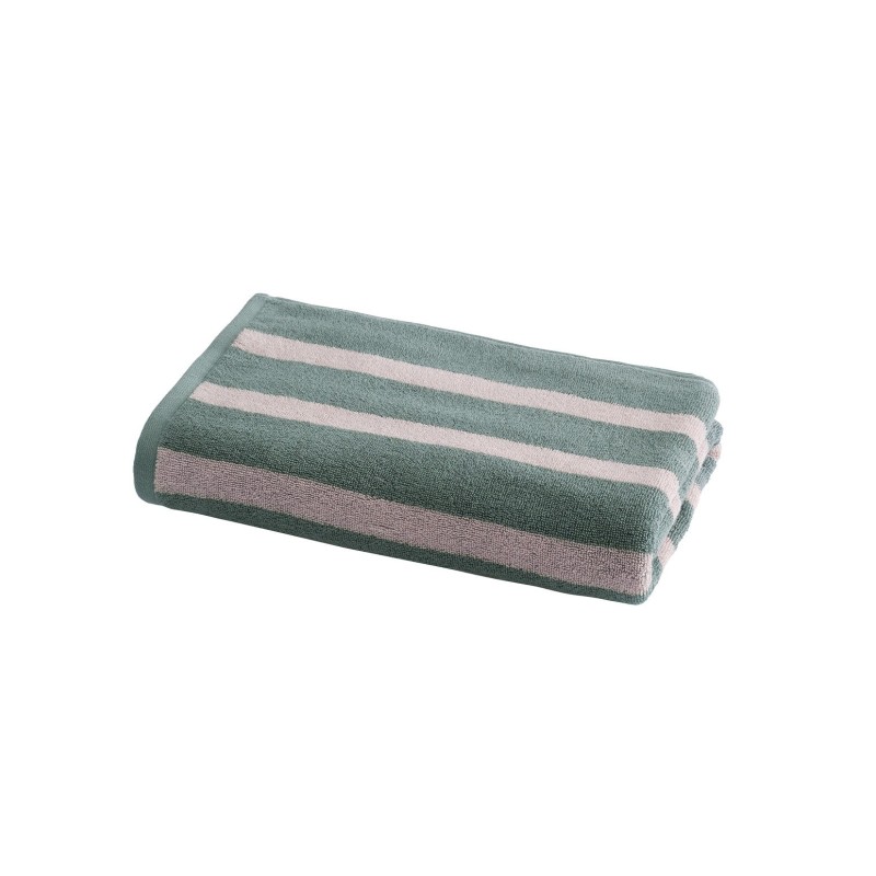 Drap de douche Jacquard ARCADIA STRIPE– Licken /Au tombeau des jaloux