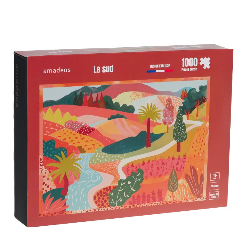 Puzzle « Le sud » – 1000 pièces,  |  Au Tombeau des Jaloux