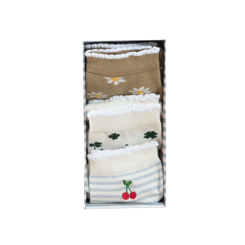 Coffret de 3 chaussettes "Printemps"   |  Au Tombeau des Jaloux