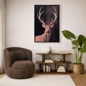 Toile Décorative "Cerf Élégant"| Au Tombeau des Jaloux