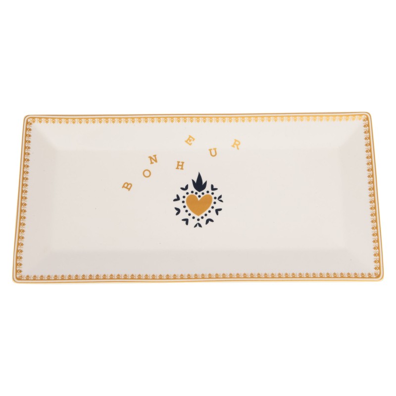 Plat à Service Rectangulaire "Poésie" | Au Tombeau des Jaloux