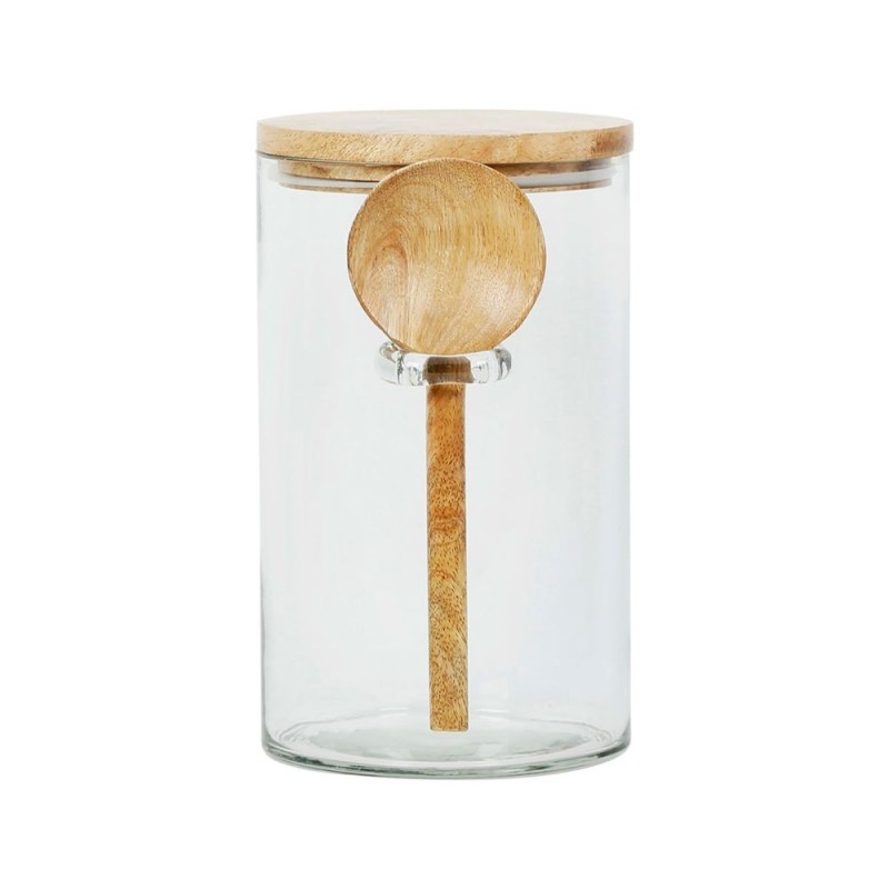 Bocal "Chez Gaston" avec Cuillère – Verre et Manguier | Au Tombeau des Jaloux