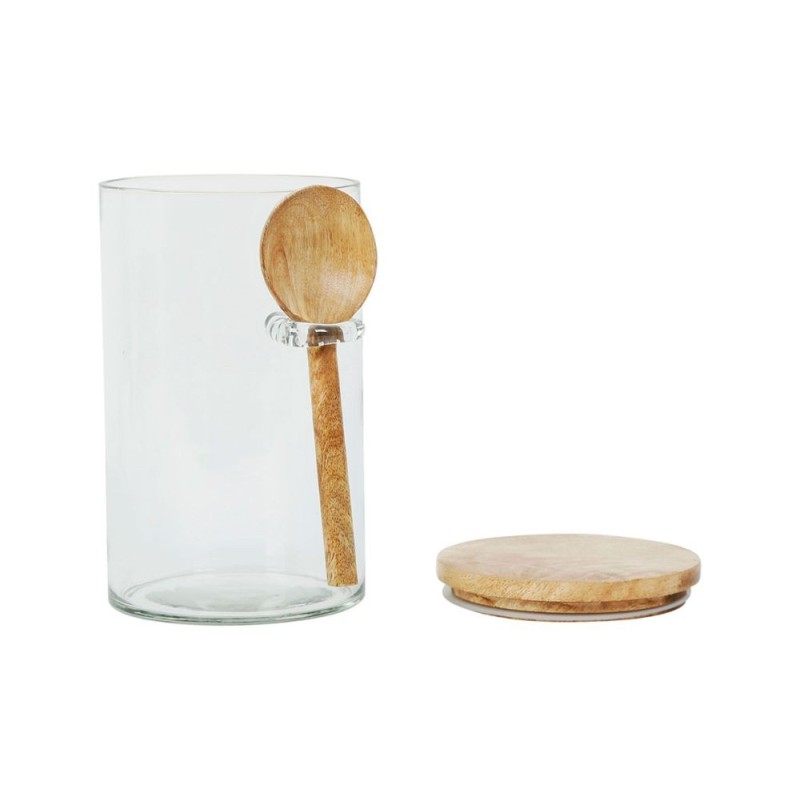 Bocal "Chez Gaston" avec Cuillère – Verre et Manguier | Au Tombeau des Jaloux