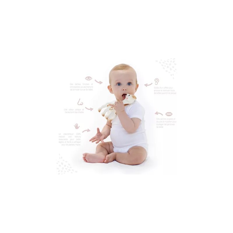 Coffret Bienvenue Bébé – Sophie la Girafe & Anneau de Dentition Naturel. Au Tombeau Des Jaloux