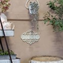 Panneau "Welcome" en Fer – Style Antique/ Au Tombeau des Jaloux