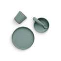 Set de table bébé - Silicone - Ash Green