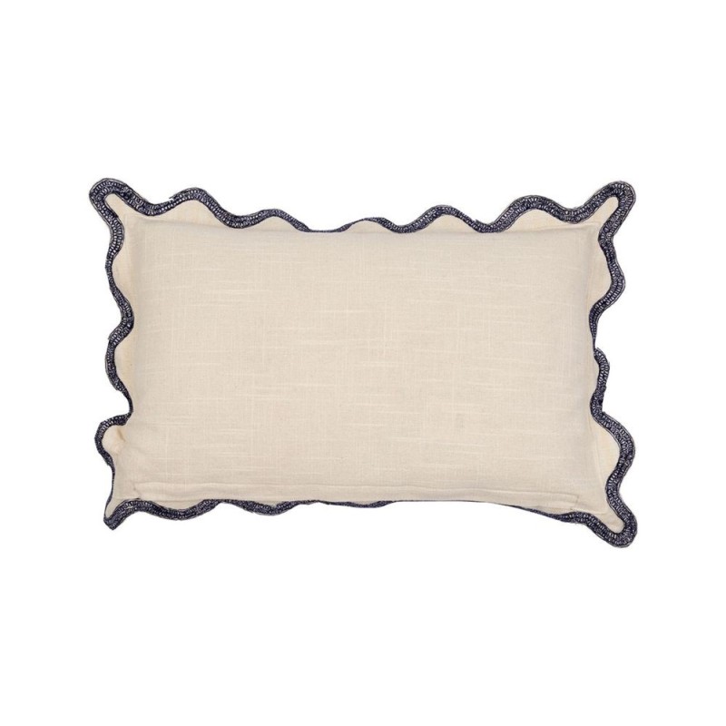 Coussin Plouf&Sun Jaune et Marine | Au Tombeau des Jaloux