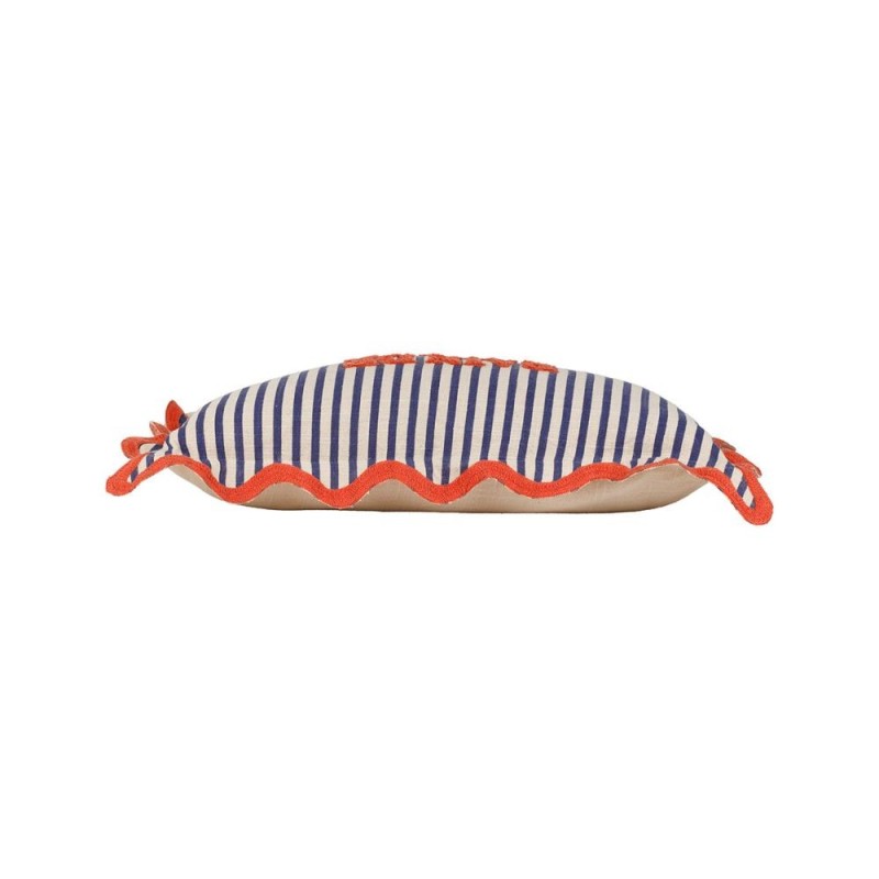 Coussin Plouf&Sun Bleu et Vermillon | Au Tombeau des Jaloux