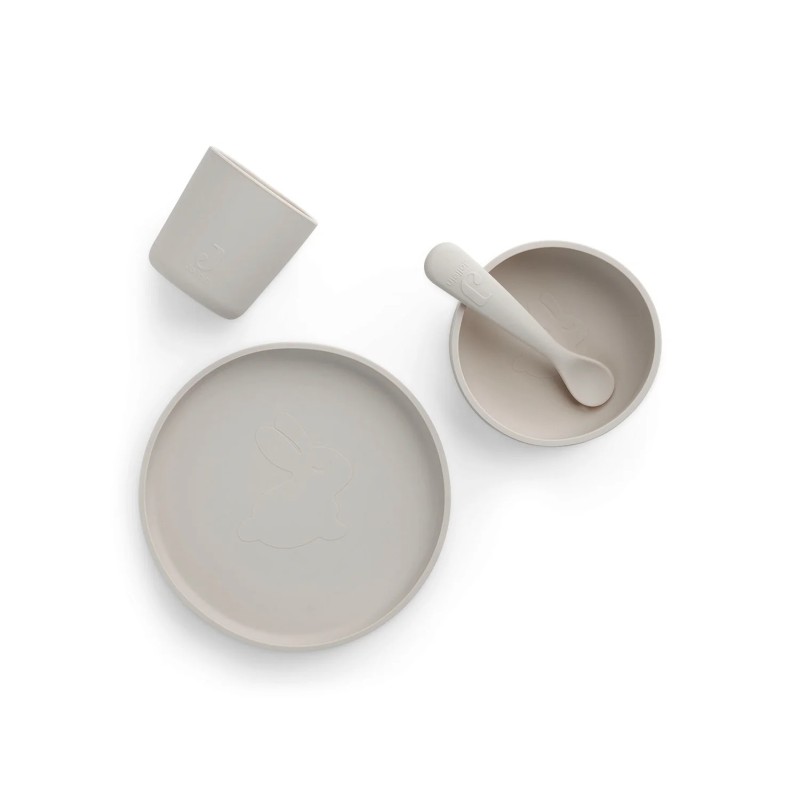 Set de table bébé - Silicone - Nougat