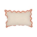 Coussin Plouf&Sun Vert et Vermillon | Au Tombeau des Jaloux