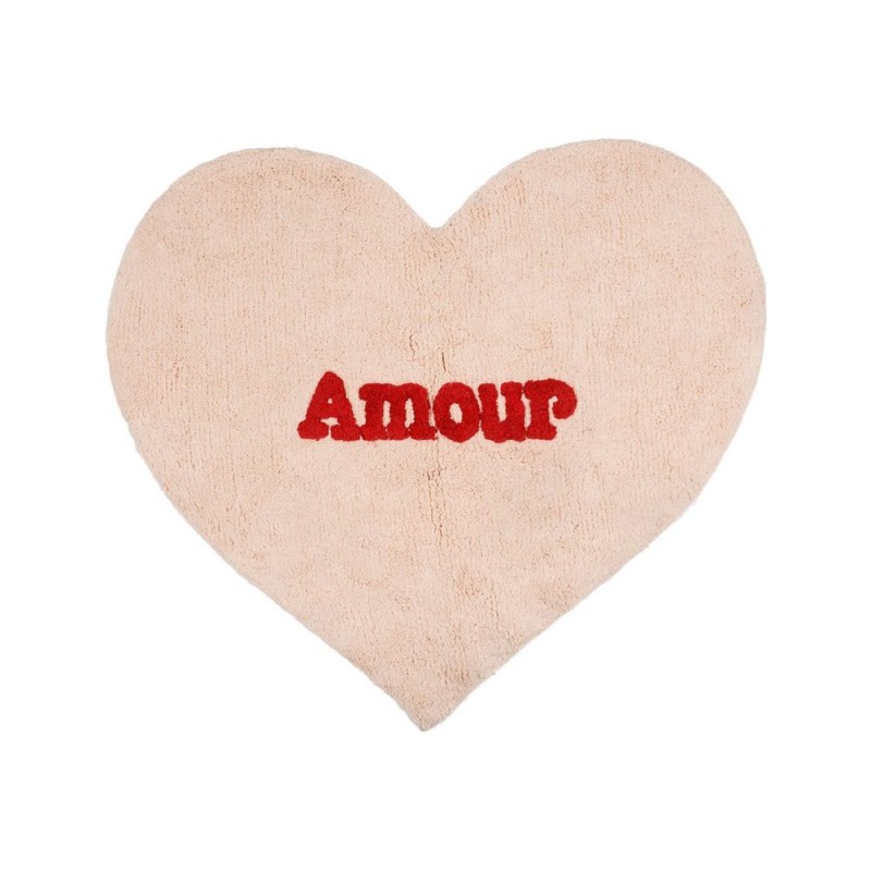 Tapis Tufté Douce Amour – 80 x 72 cm | Au Tombeau des Jaloux